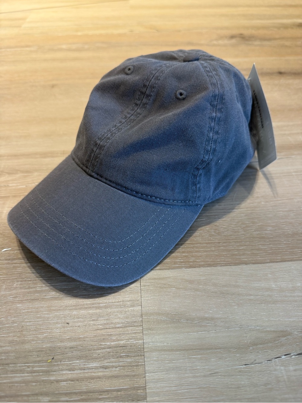 Washed Navy Classic Cotton Baseball Cap